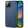 Dux Ducis Apple iPhone 14 Fino hoes nylon-blauw
