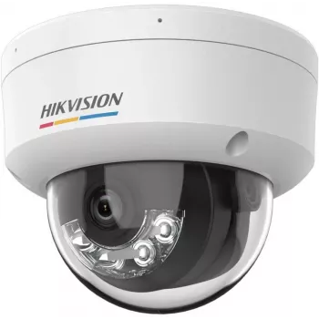 Hikvision DS-2CD1147G3-LIU(2.8mm) 4MP IP-camera met ingebouwde microfoon, 2,8mm vast brandpuntsafstand objectief, IR & witlicht, IP67, IK10