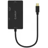 ORICO Mini DisplayPort naar HDMI, VGA, DVI-adapter (zwart)