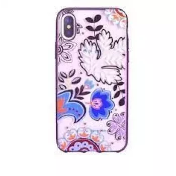 Devia Apple iPhone X Crystal Blossom hoesje roségoud