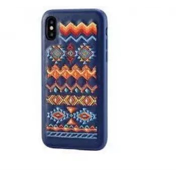 Devia Apple iPhone X Flower Embroidery hoesje Bohemian