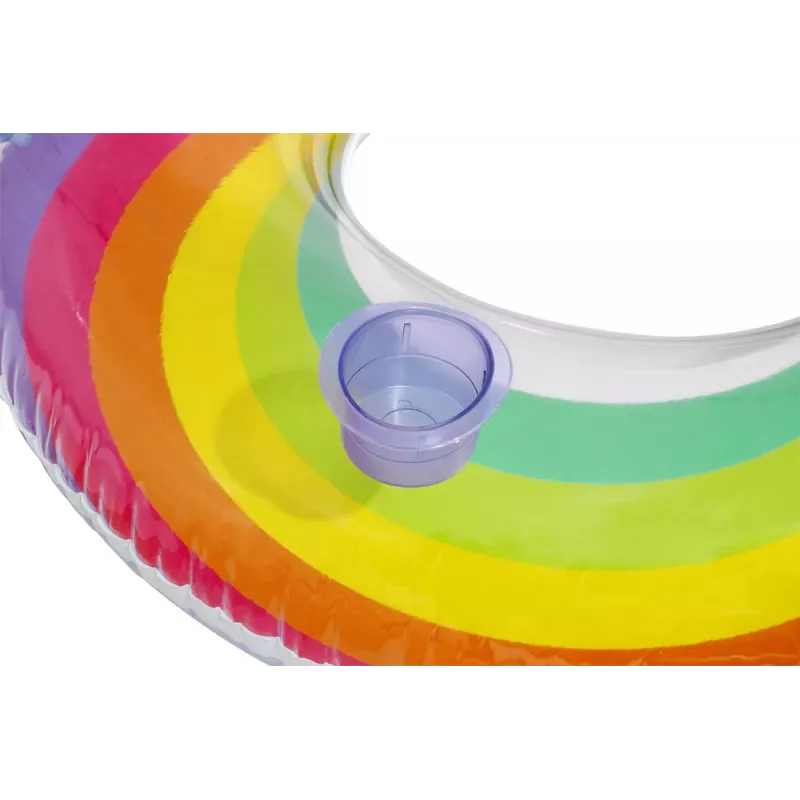 Bestway opblaasbare zwemring 107 cm regenboog