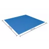 Bestway Flowclear zwembad grondzeil 274 x 274 cm blauw