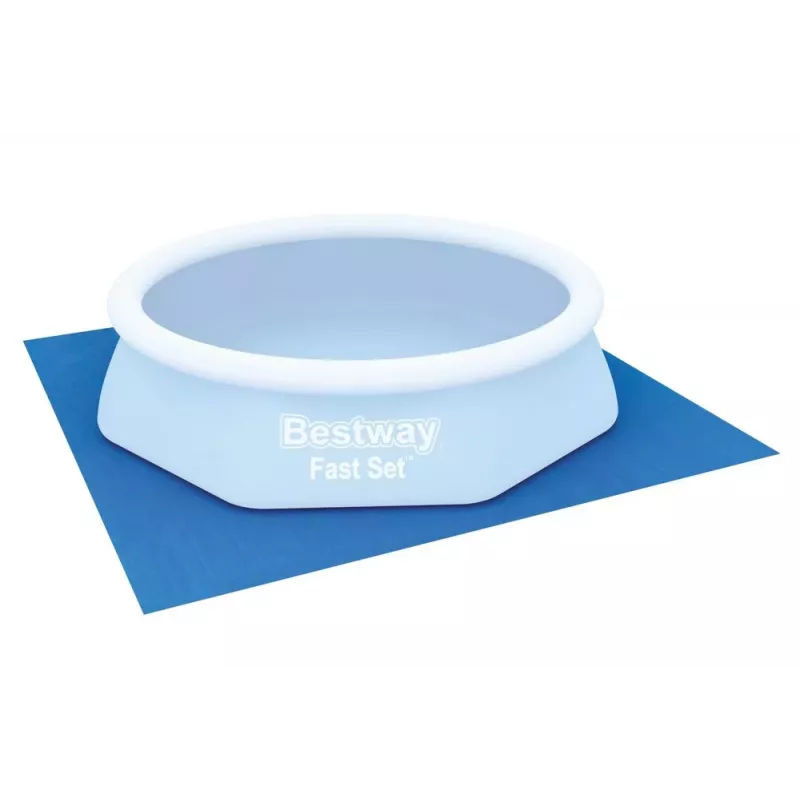 Bestway Flowclear zwembad grondzeil 274 x 274 cm blauw