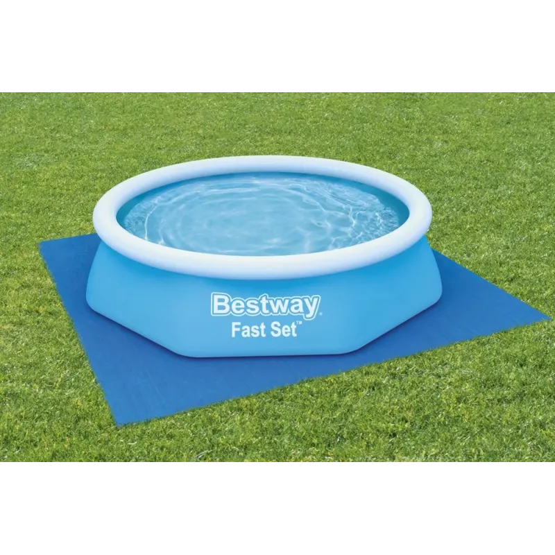 Bestway Flowclear zwembad grondzeil 274 x 274 cm blauw