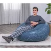 Bestway opblaasbare blauwe Inflate A Chair 75154