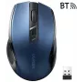 Ugreen MU006 draadloze optische muis 2.4GHz / Bluetooth 5.0 4000 DPI - blauw