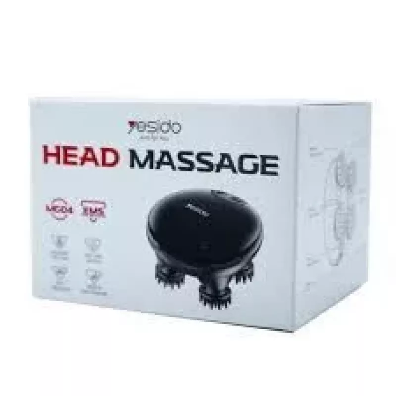 YESIDO Intelligent hoofdmasseur Care zwart