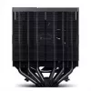 Jonsbo CC90 Black CPU-koeler, dual-tower, 130mm PWM-ventilator, segmentdisplay