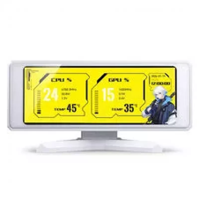 Jonsbo DS339 mini display 3,39 inch IPS-scherm USB-C wit