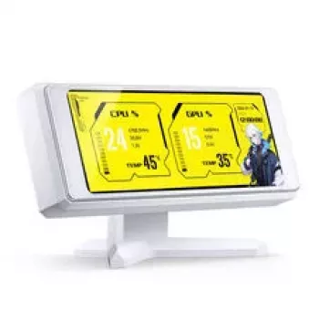 Jonsbo DS339 mini display 3,39 inch IPS-scherm USB-C wit