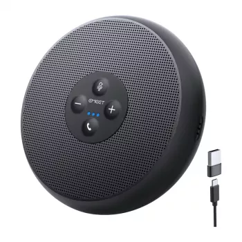 EMEET OfficeCore M1A conferentieluidspreker - USB-C & Bluetooth 5.0, AI-ruisonderdrukking, 360° spraakopname