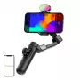 AOCHUAN X Pro gimbal met RGB-verlichting (zwart)