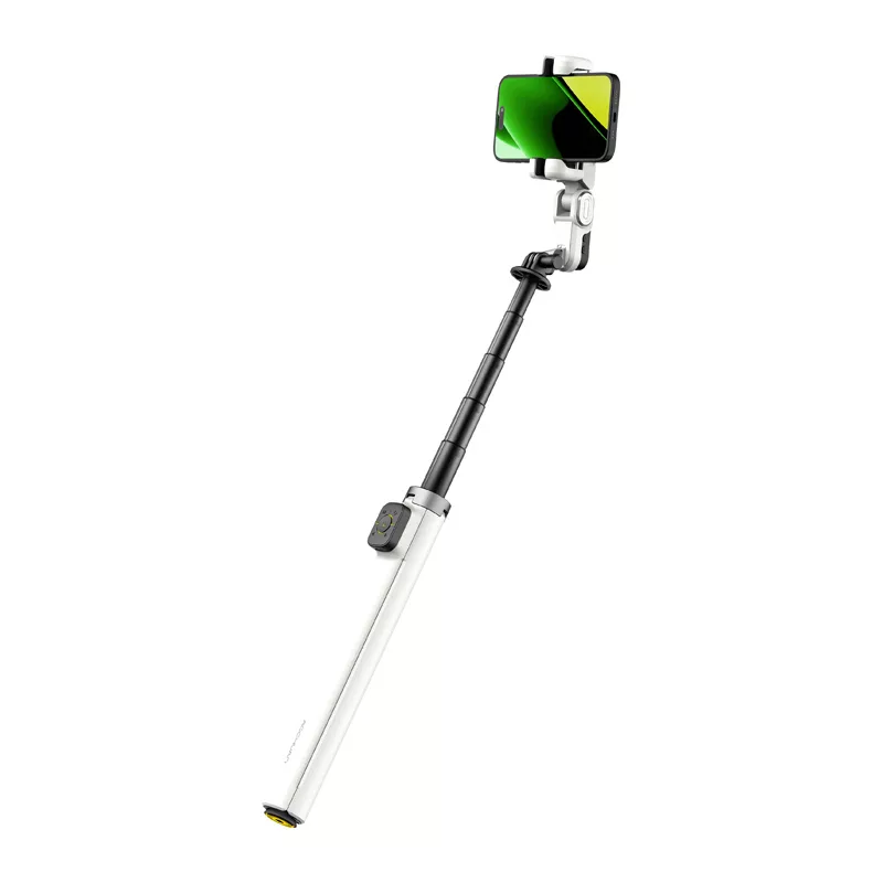 AOCHUAN M3 Pro gimbal met RGB-verlichting (wit)