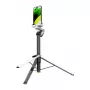 AOCHUAN M3 Pro gimbal met RGB-verlichting (wit)