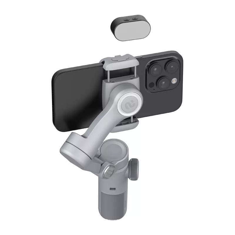 AOCHUAN X Pro gimbal met RGB-verlichting (grijs)