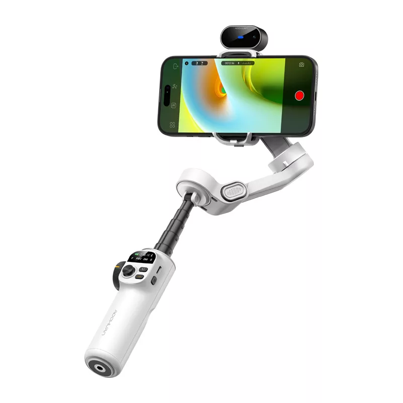 AOCHUAN X2 gimbal met AI-sensor (wit)