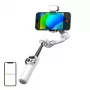 AOCHUAN X2 gimbal met RGB-verlichting (wit)