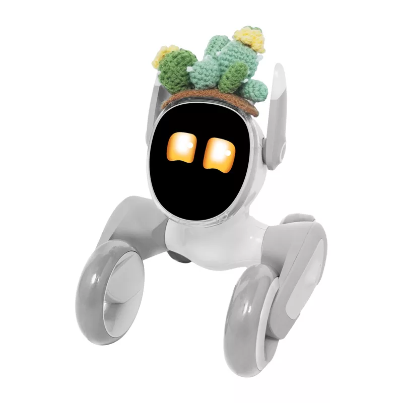 Gebreid cactus-kostuum voor Loona Premium robot