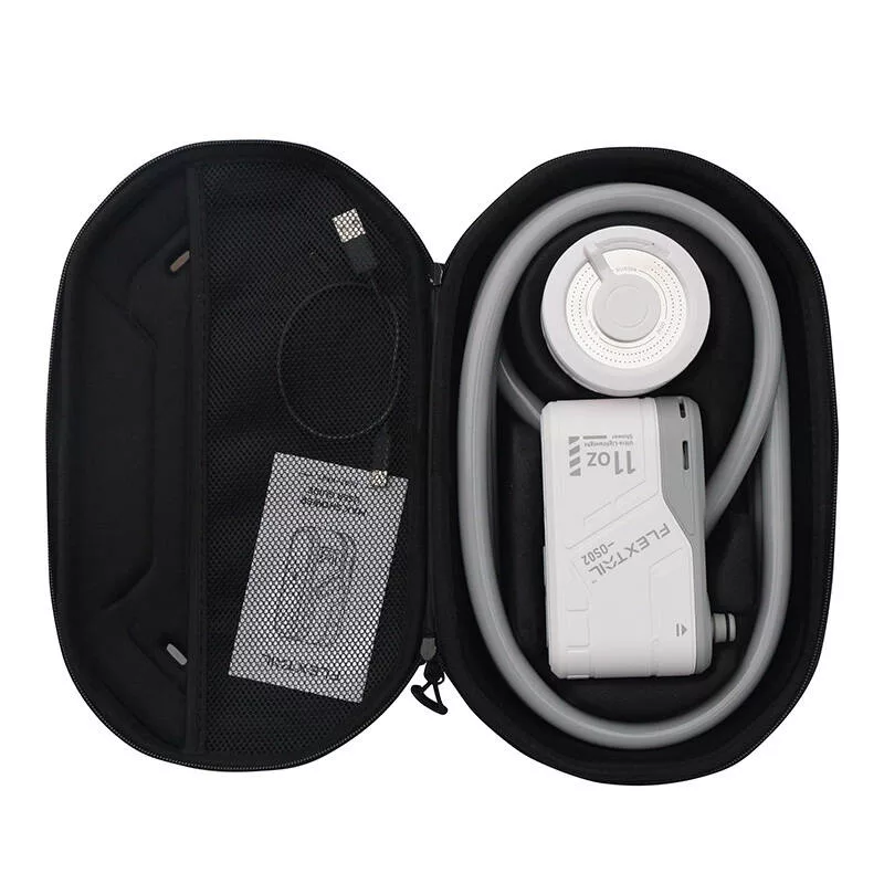 FLEXTAIL Max Shower draagbare douche met pomp (wit)