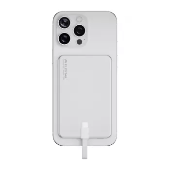 Flextail Zero Power Metal 5000 mAh powerbank, zilver