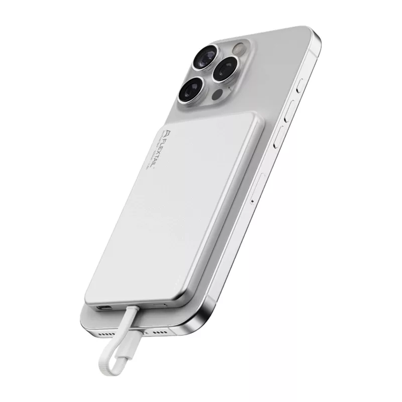 Flextail Zero Power Metal 5000 mAh powerbank, zilver