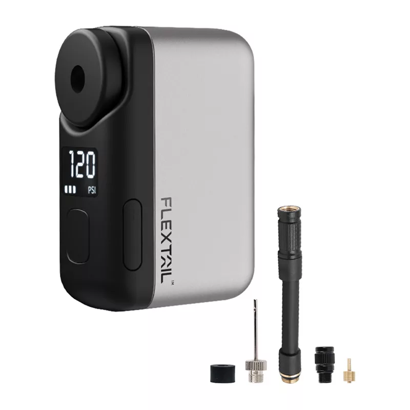 Flextail Tiny Bike Pump Pro draagbare fietspomp (grijs)