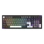 AKKO GEM 02 VIA Bedrade Mechanische Toetsenbord, TKL 87 toetsen, Zwart & Zilver, Hot-Swappable, RGB, USB-C