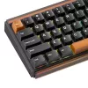 AKKO RAY68-HE Bruin Mechanische Gaming-toetsenbord 68 toetsen Tri-Mode Draadloos