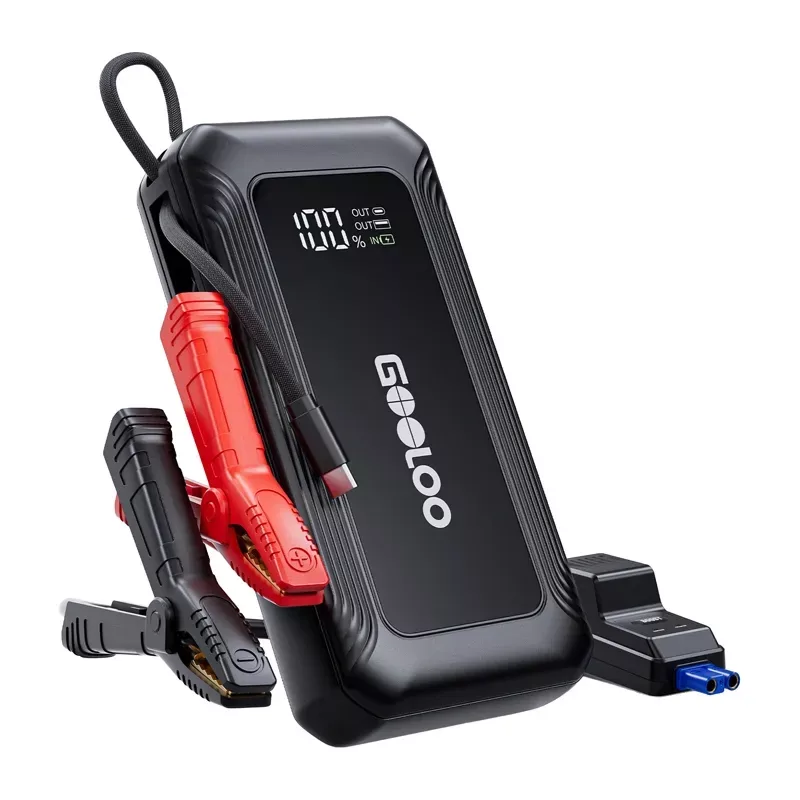 GOOLOO G7 44.4Wh jump starter 2000A piek