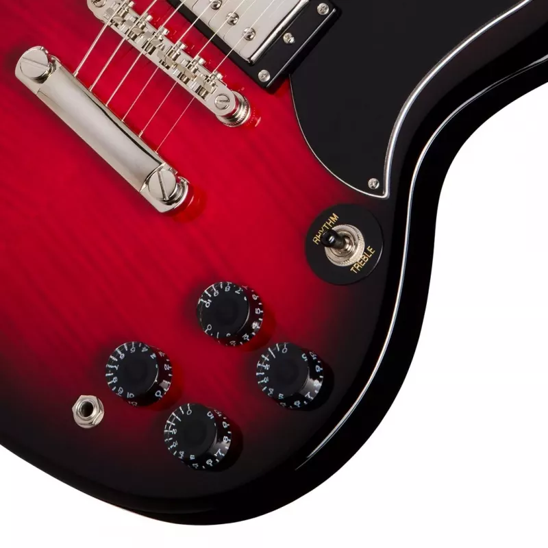 Epiphone SG Tribute Plus Cherry Burst elektrische gitaar