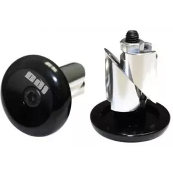 ODI aluminium bar ends (zwart)