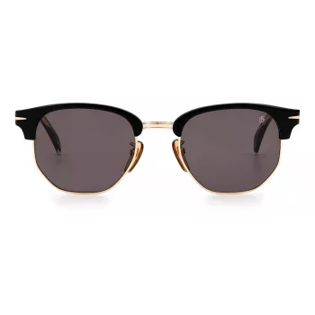 DAVID BECKHAM DB1002S2M2IR zonnebril Havana bruin gradient 51/21/145 mm
