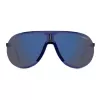Carrera Superchamp unisex zonnebril 99/00/135 mm zwart grijs