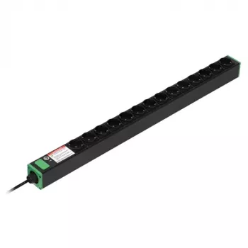 APC Easy Rack PDU Basic, verticaal, 1-fase, 3,7 kW, 230 V, 16 A, 14x Schuko-stopcontacten