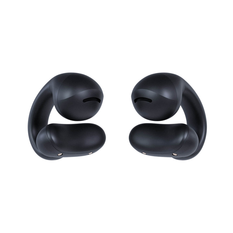 Happy Plugs Clip draadloze open-ear clip-on oordopjes (zwart)