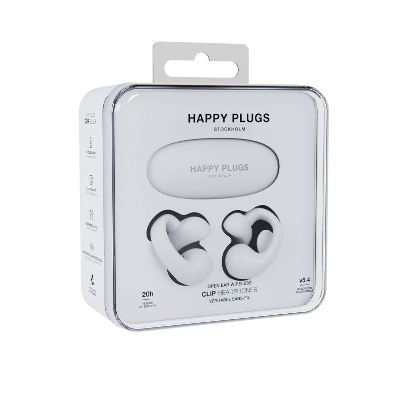 TURA SCANDINAVIA AB Happy Plugs Clip - True Wireless open-ear earbuds (wit)