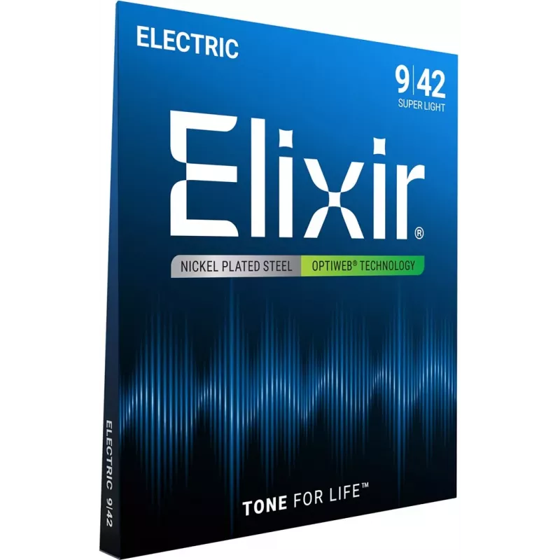 Elixir 12000 Super Light (9-42) PW elektrische gitaarsnaren
