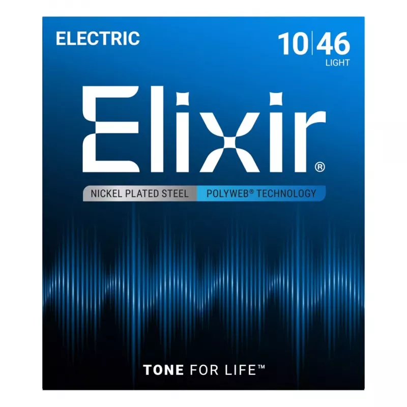 Elixir 12050 Light (10-46) PW elektrische gitaarsnaren - Polyweb-coating