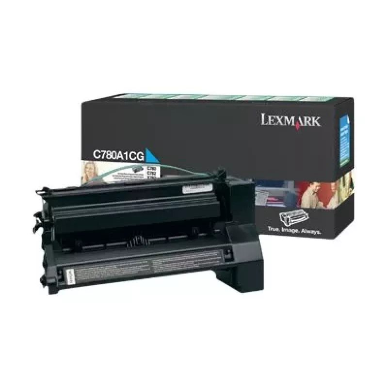 Lexmark cyaan originele tonerpatroon LCCP, LRP