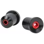 Tilt Bar Ends 22 Size - zwart - nylon composiet - paar