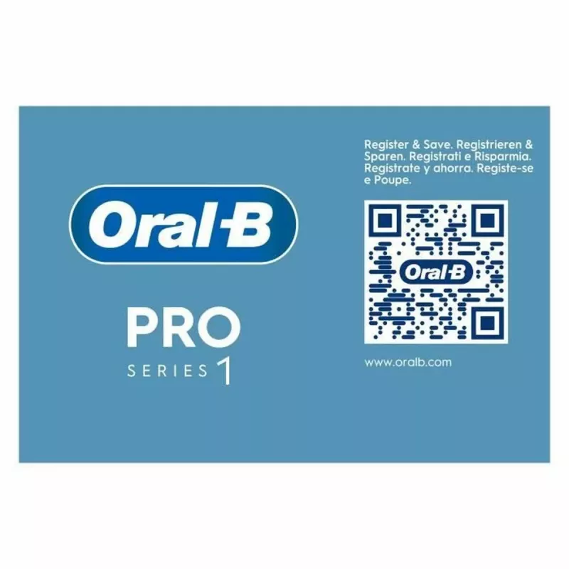 Oral-B Pro Series 1 elektrische tandenborstel Caraïbisch blauw