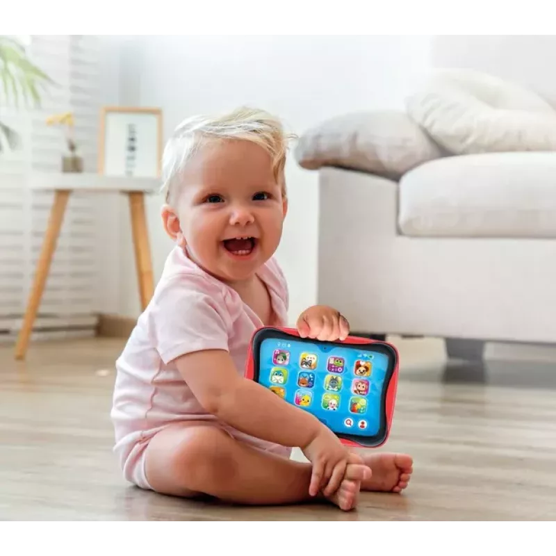 Clementoni kinder-spreektablet 17535 - Educatief elektronisch speelgoed voor peuters vanaf 12 maanden