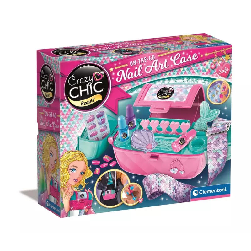Clementoni Crazy Chic Mobiele Nagelstudio Handtas 18217