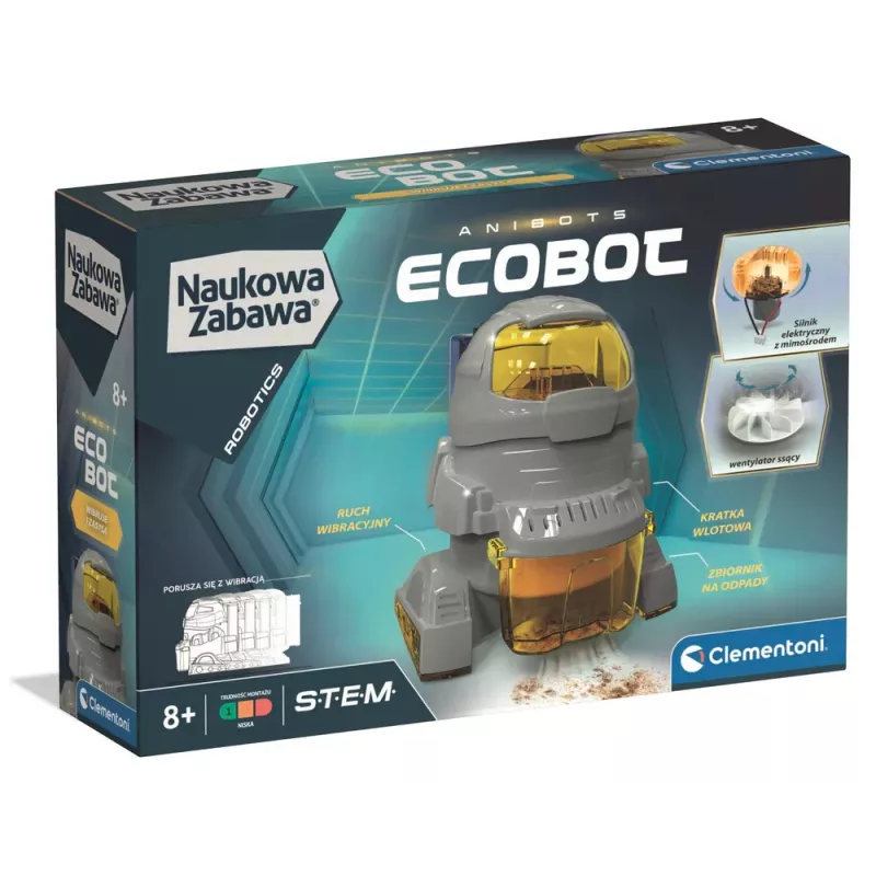 Clementoni Science & Play EcoBot robotbouwpakket (Poolse taal) 50061