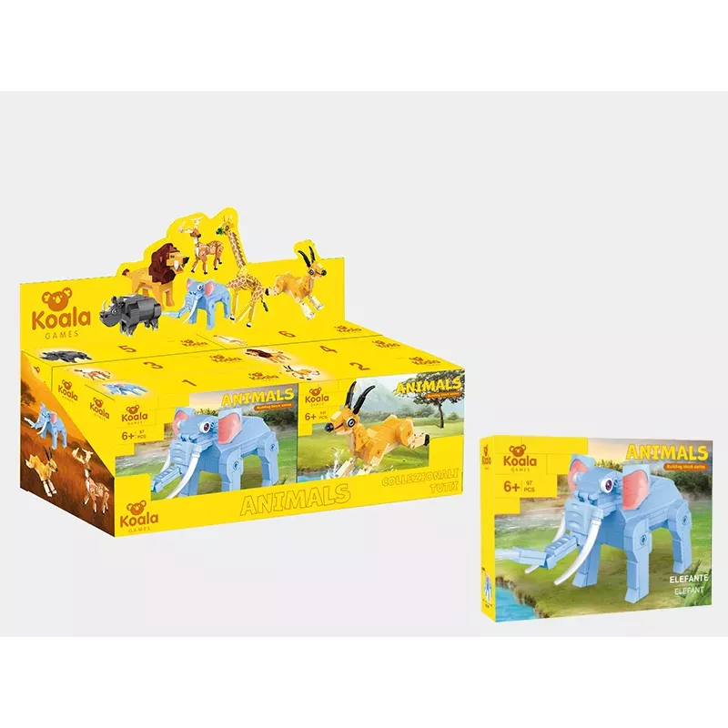 Koala Games G2667 Dierenblokken (Willekeurig)
