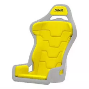 Sabelt SRS-1 Pads Kit vervangende kussenset 20 mm schuim Racing Yellow