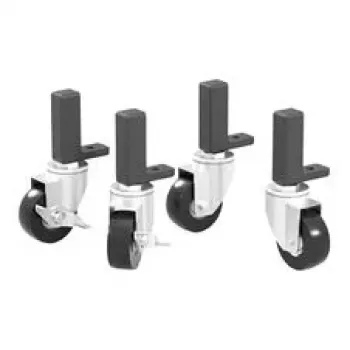 SABELT SIM RACING Sabelt wielenkit, zware rollen, voor sim racing rig - zwart, 4-delige set