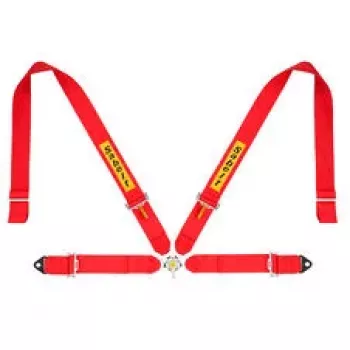 SABELT SIM RACING Sabelt sim seatbelts, 4-puntsgordel, verstelbaar, compatibel met P-, S- en X-serie - rood