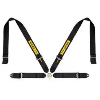 SABELT SIM RACING Sim Seatbelts Kit, 4-puntsgordel, met montageset, compatibel met P-, S- en X-serie - zwart
